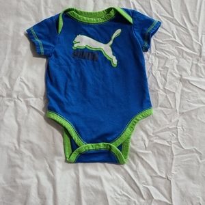 Puma bodysuit, 3-6 mos